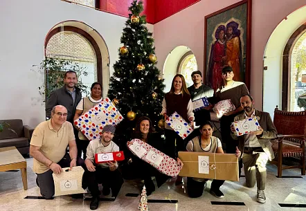 Nuestros anfitriones, pajes por un día