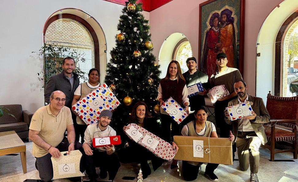 Nuestros anfitriones, pajes por un día