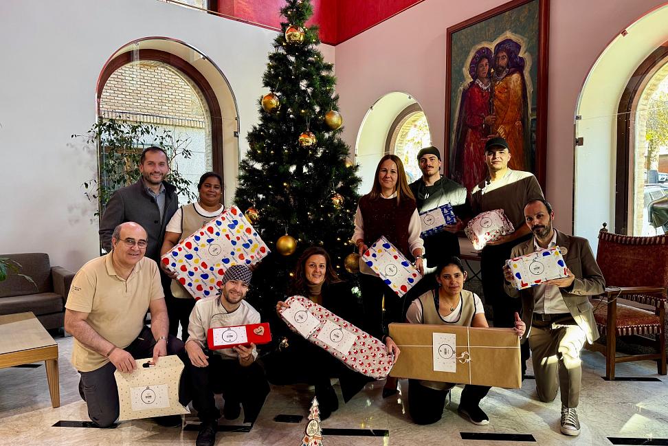 Nuestros anfitriones, pajes por un día